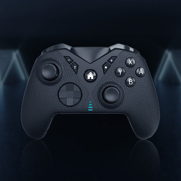 Control Inalámbrico Gaming con Diseño Premium en Cuero