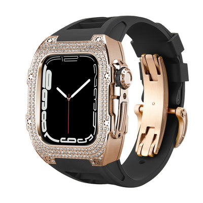 Correa de Reloj con Caja de Diamantes - Image 10