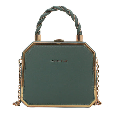 Bolso de Diseño Exclusivo con Asa al Hombro - Cartera Cuadrada de Moda - Image 6