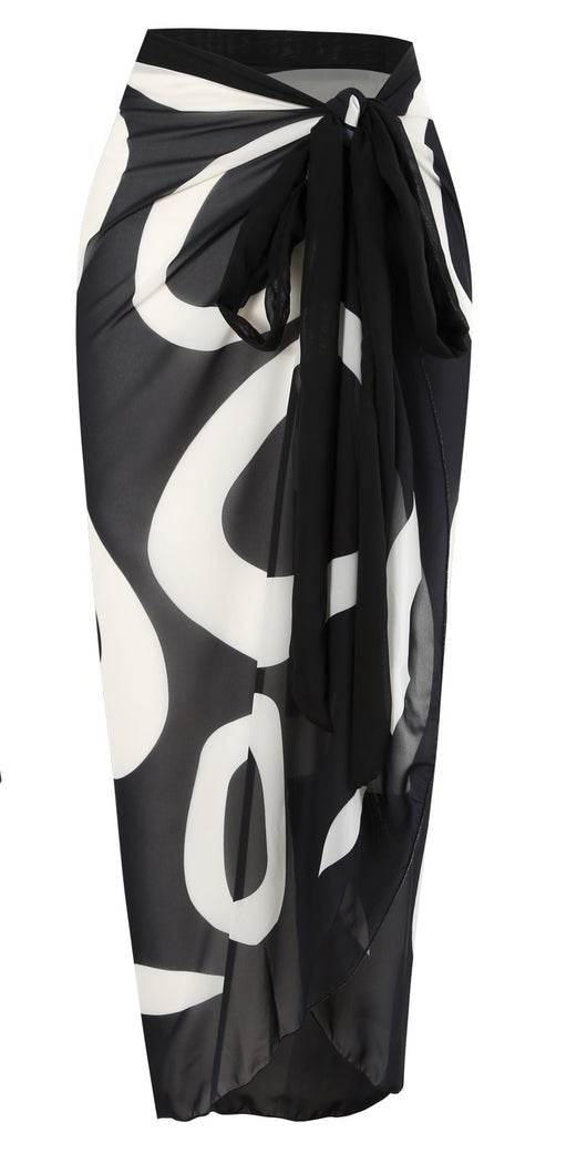 Bikini Asimétrico con Falda Envolvente - Diseño Sexy de Una Hombrera - Image 6