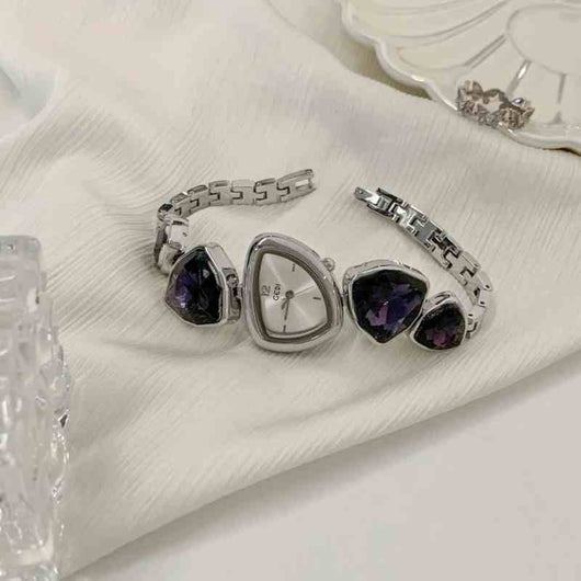 Reloj Pulsera Mujer Diseño Artístico Irregular - Image 4