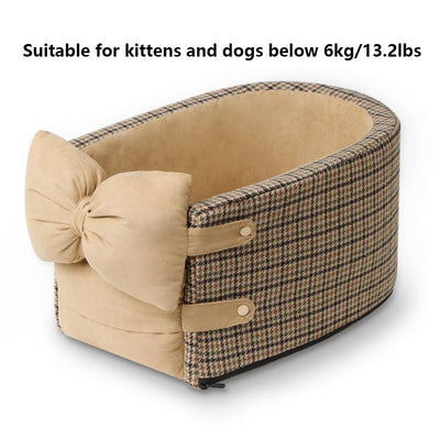 Cama Elevada para Mascotas con Soporte en Consola Central del Auto - Image 6