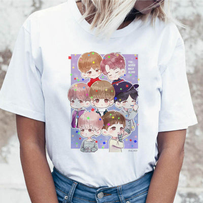 Playera Casual con Estampado de Personajes - Image 5