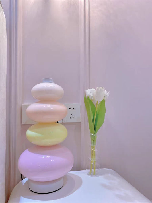 Lámpara de Piso Arcoíris de Caramelo Creativo Macaron - Image 12