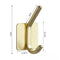 Aluminio Dorado Alto Y Bajo