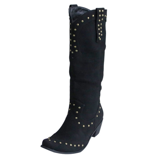 Botas Retro con Tachas para Mujer - Image 8