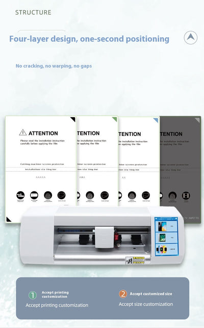 Protector de Pantalla TPU Universal con Máquina de Corte - Ultra Transparente - Image 35