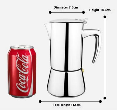 Cafetera de Acero Inoxidable Premium - Image 7