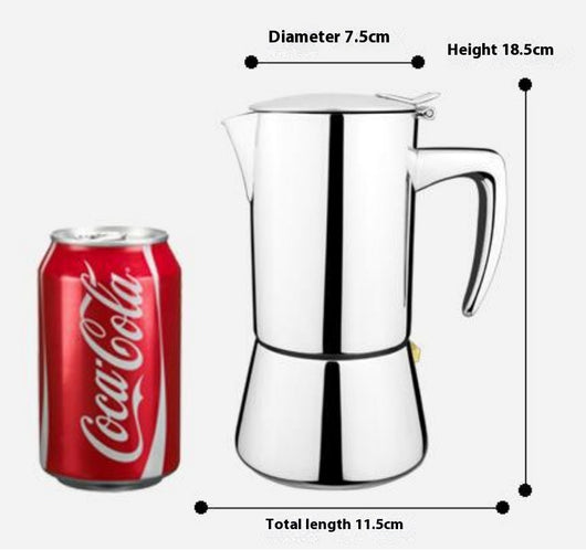 Cafetera de Acero Inoxidable Premium - Image 7