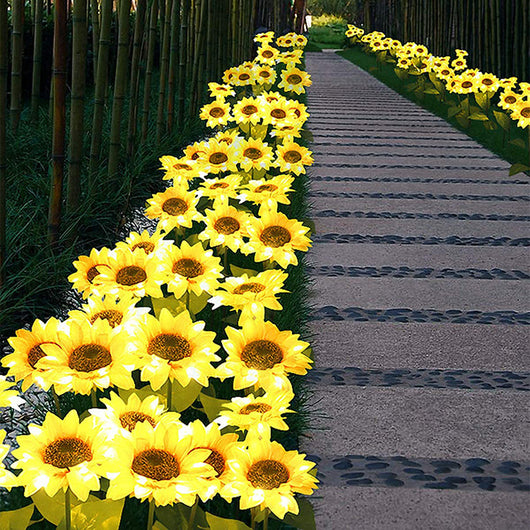 Lámparas Solares Decorativas Girasol con LED - Image 22