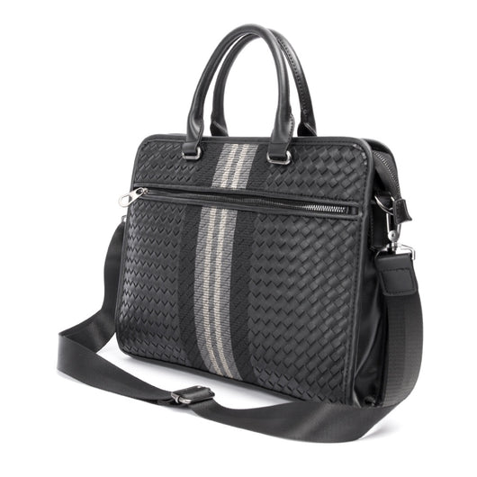 Maletín Profesional Hombre Crossbody Tejido - Bolsa Ejecutiva para Computadora - Image 20