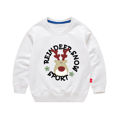 Sudadera Infantil Estilo Coreano Cuello Redondo para Niños - Image 11