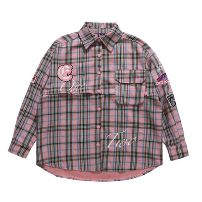 Camisa Abrigo Cuadros de Manga Larga - Image 5