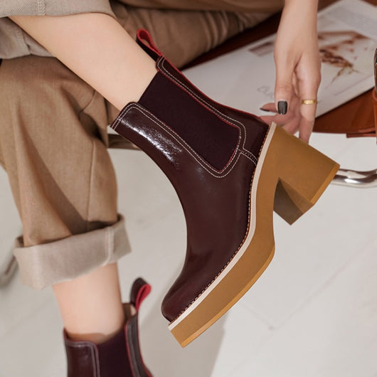Botines Cortos de Tacón Alto para Mujer - Image 17