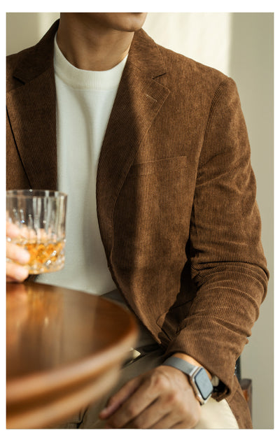 Blazer Slim Fit para Hombre - Primavera y Otoño - Image 22