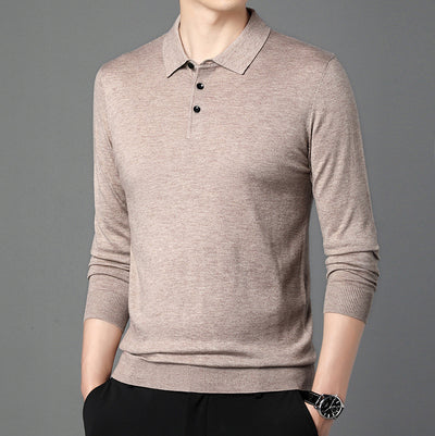 Suéter de Cuello Alto Tejido para Hombre - Colección Invierno