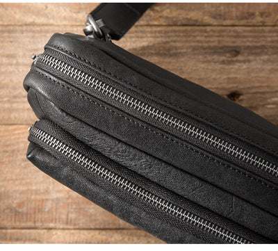 Bolsa de Hombro de Gran Capacidad en Cuero Genuino - Image 11
