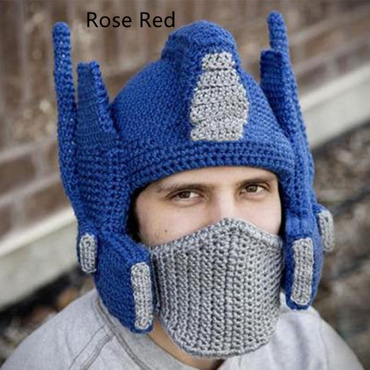 Casco de Esquí Tejido a Mano en Lana Merino Unisex - Image 2
