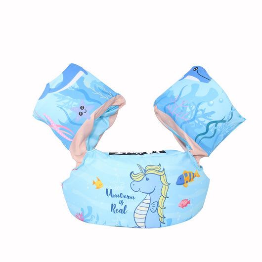 Chaleco Salvavidas Infantil con Mangas Largas de Espuma Flotante - Image 15