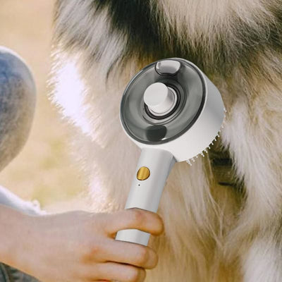 Cepillo Spa para Mascotas con Vapor - Deslanador USB Recargable para Perros y Gatos - Image 7