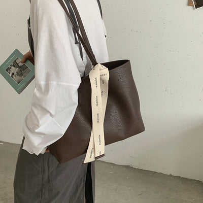 Bolso de Cuero Retro para Mujer - Diseño Clásico y Versátil - Image 10