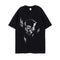 Camiseta Negra Estampado Calavera para Hombre