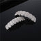 Dianyi Jewelry Full Diamond Hip Hop Tooth Set Silver Plated Set