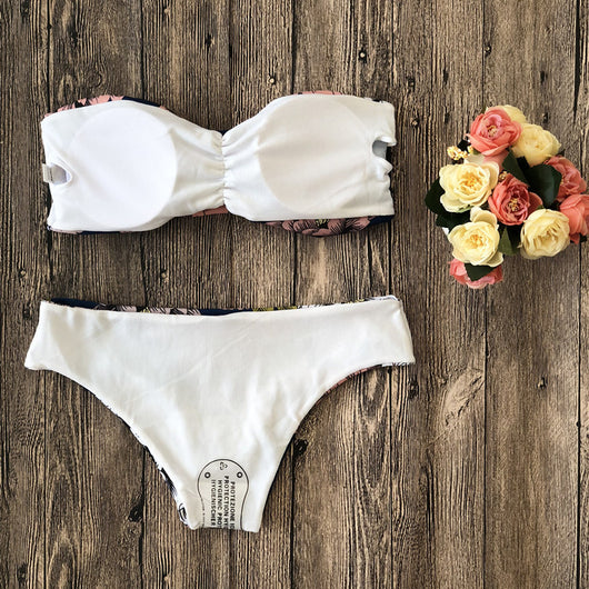 Bikini Deportivo Plano de Nylon en Colores Lisos para Mujer - Image 4