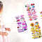 Conjunto de 14 Acessórios de Cabelo Infantil - Grampos de Cabelo Arco-íris, Borboletas e Frutas