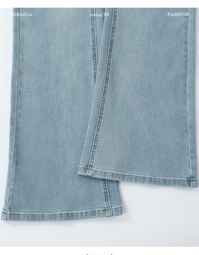 Jeans Skinny Talle Alto Stretch Talla Grande en Tonos Claros - Image 17