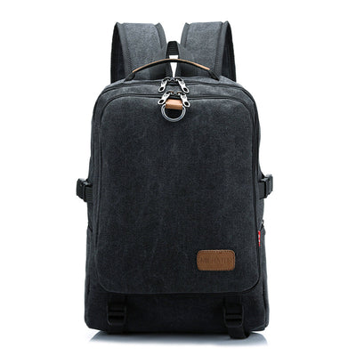 Mochila Casual Retro de Lona para Hombre - Image 8