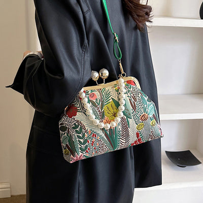 Bolso de Mano Vintage Estilo Pastoral para Mujer - Image 4
