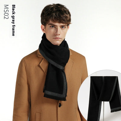 Bufanda Escocesa de Abrigo Suave con Toque Cashmere - Image 28