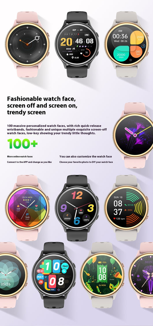 Reloj Inteligente con Llamadas por Bluetooth, Monitor de Frecuencia Cardíaca y Sueño - Image 31