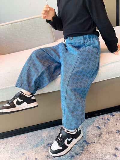 Pantalones Vaqueros Acampanados Estilo Western para Niña - Image 9