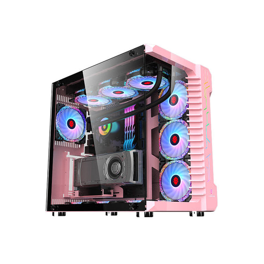 Gabinete Gamer de Cristal Templado con Refrigeración Líquida Forma Triangular - Image 3