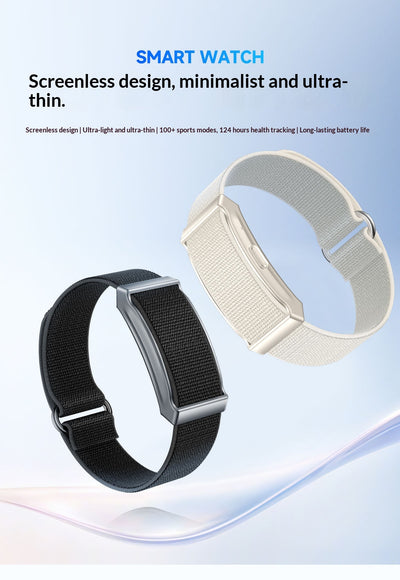 Pulsera Inteligente sin Pantalla para Monitoreo de Frecuencia Cardíaca, Oxígeno y Temperatura - Image 10