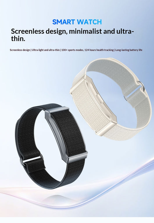Pulsera Inteligente sin Pantalla para Monitoreo de Frecuencia Cardíaca, Oxígeno y Temperatura - Image 10