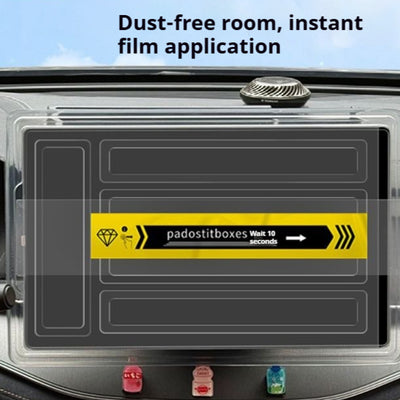Protector de Pantalla para Navegador Automotriz sin Polvo