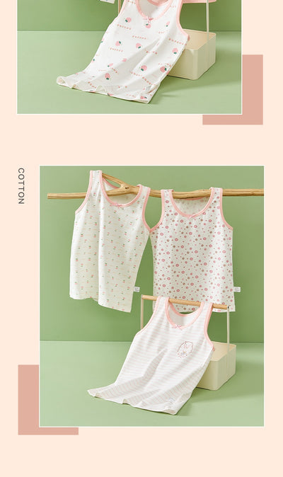 Camiseta Tirantes de Algodón para Niñas - Talla Grande - Image 24