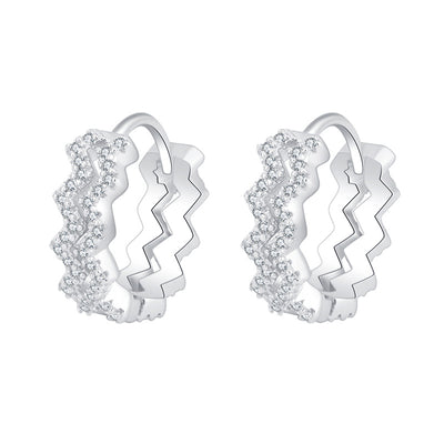 Aretes de Plata 925 Diseño Trenza Retorcida - Elegancia Minimalista - Image 5
