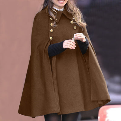 Capa Chal de Lana y Cachemira a Cuadros para Invierno - Image 9