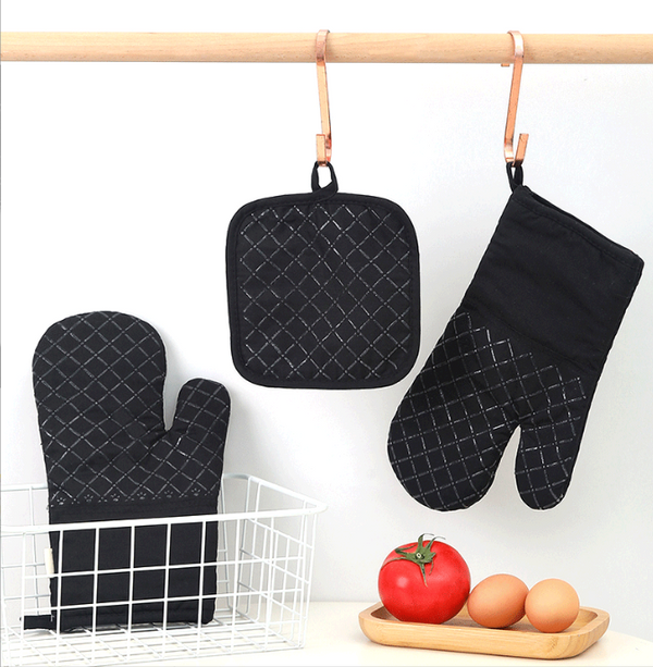 Guantes Aislantes para Microondas y Horno - Antideslizantes