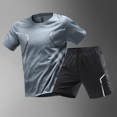 Camiseta Deportiva para Hombre con Bloques de Color - Secado Rápido y Transpirable - Image 6