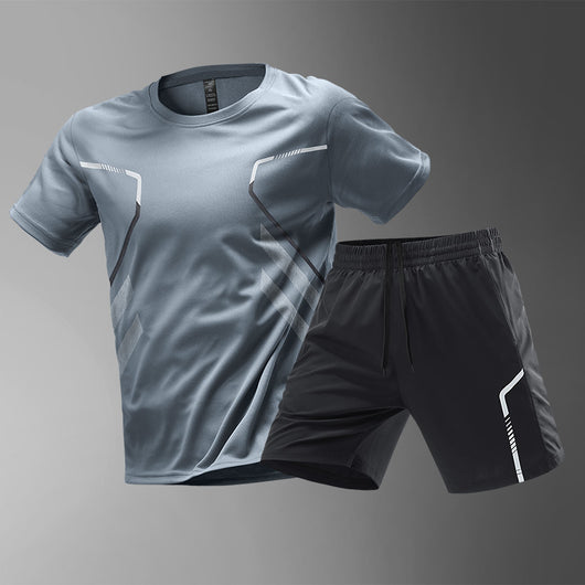 Camiseta Deportiva para Hombre con Bloques de Color - Secado Rápido y Transpirable - Image 6