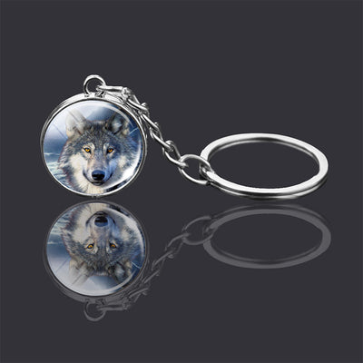 Llavero Esfera de Cristal Doble Cara con Diseño Animal - Image 24