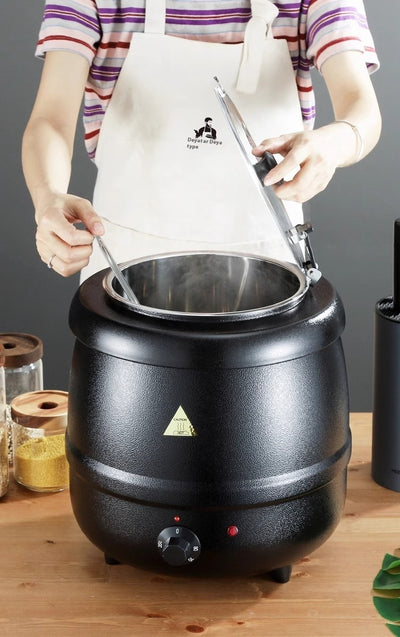 Olla Térmica Eléctrica para Sopas y Caldos con Aislamiento en Acero Inoxidable - Image 11
