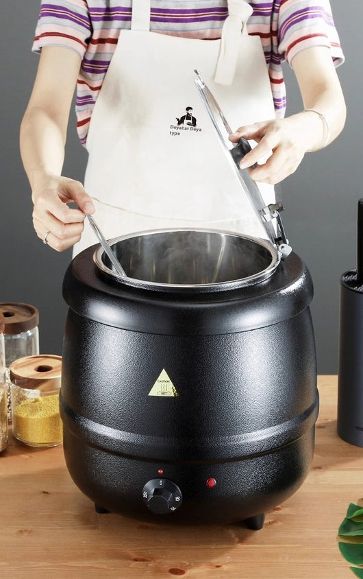 Olla Térmica Eléctrica para Sopas y Caldos con Aislamiento en Acero Inoxidable - Image 11
