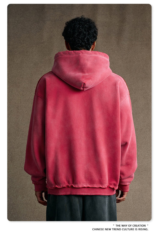 Sudadera Estilo Cardigan con Cierre y Diseño Roto - Image 17