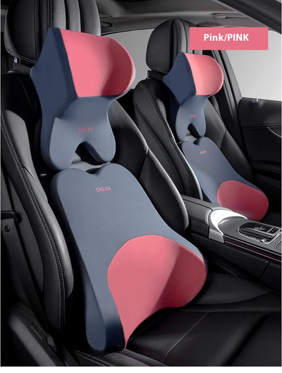 Almohada Cervical de Espuma Viscoelástica para Auto - Soporte Lumbar y Reposacabezas - Image 19